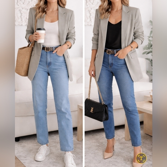 Dkny Jackets & Blazers - NWT - DKNY Gray Blazer Lg